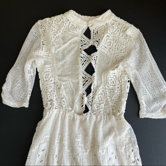 Jen's Pirate Booty x Free People Nova Lace Mini Dress - Picture 14 of 15